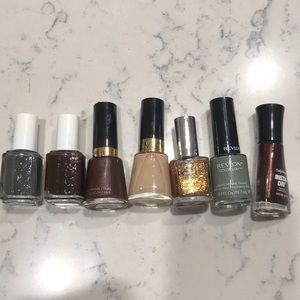 Set of 6 nail polishes